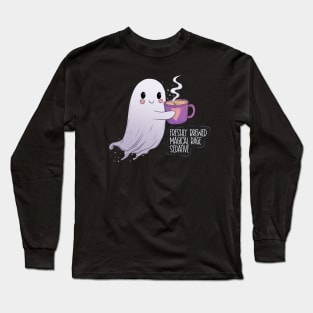 Freshly brewed magical rage sedative ghost Long Sleeve T-Shirt